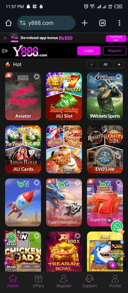 Y888 Game